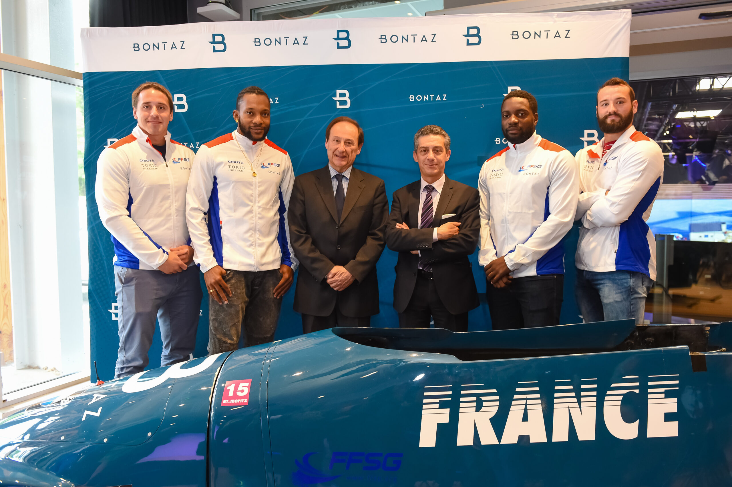 Le Groupe Bontaz prolonge avec la FFSG et l'équipe de France de Bobsleigh jusqu'en 2022