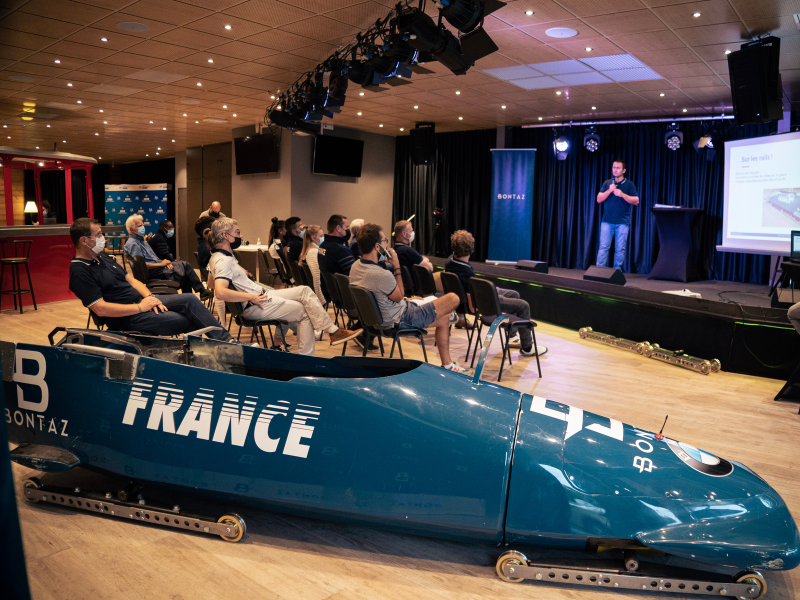 En glisse vers Pékin avec Bontaz et les équipes de Frances de Bobsleigh