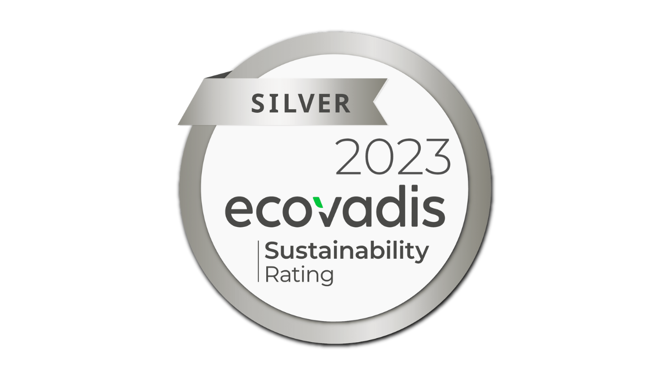 Médaille d'Argent Ecovadis remise à Bontaz Brésil en décembre 2023
