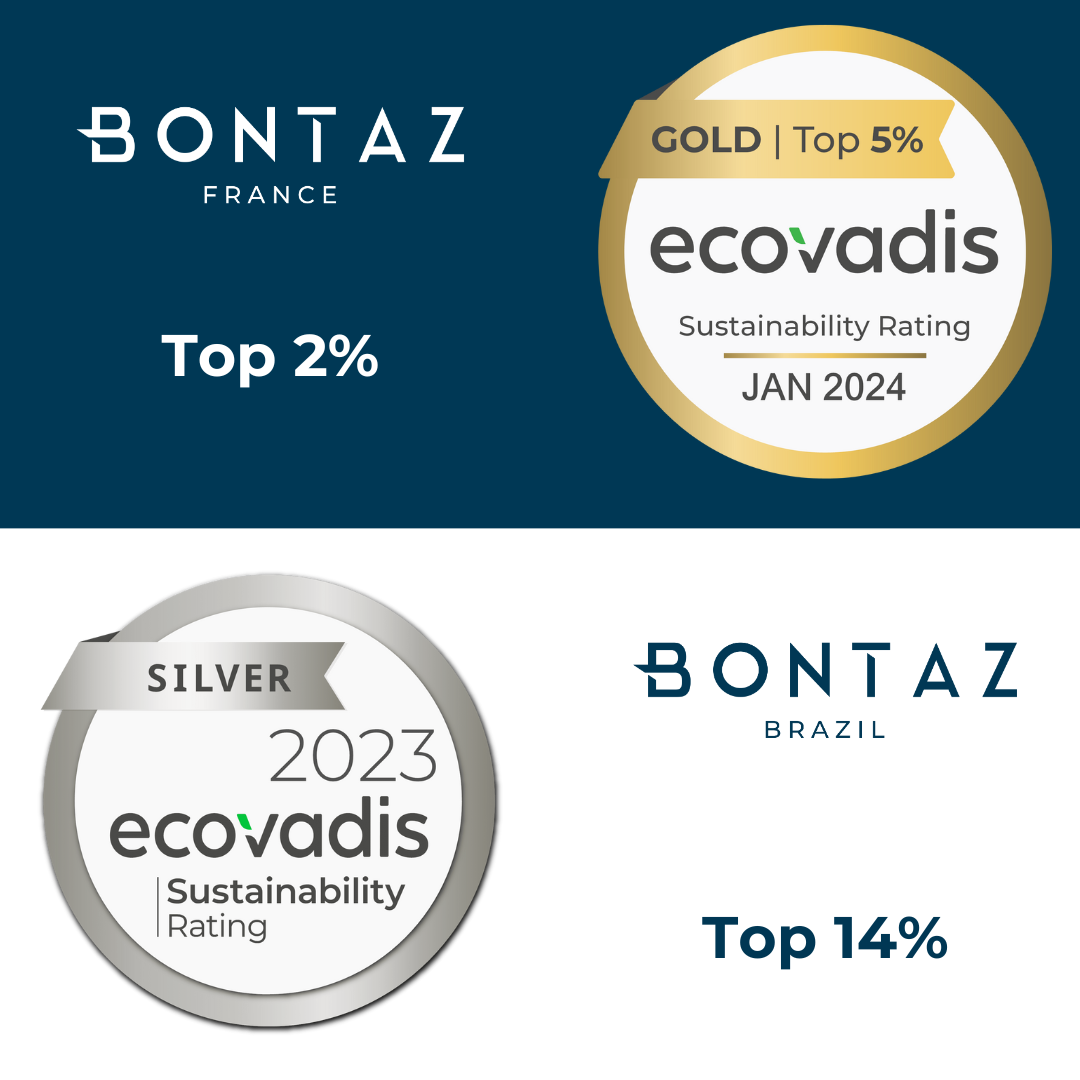 Bontaz awarded Ecovadis medal